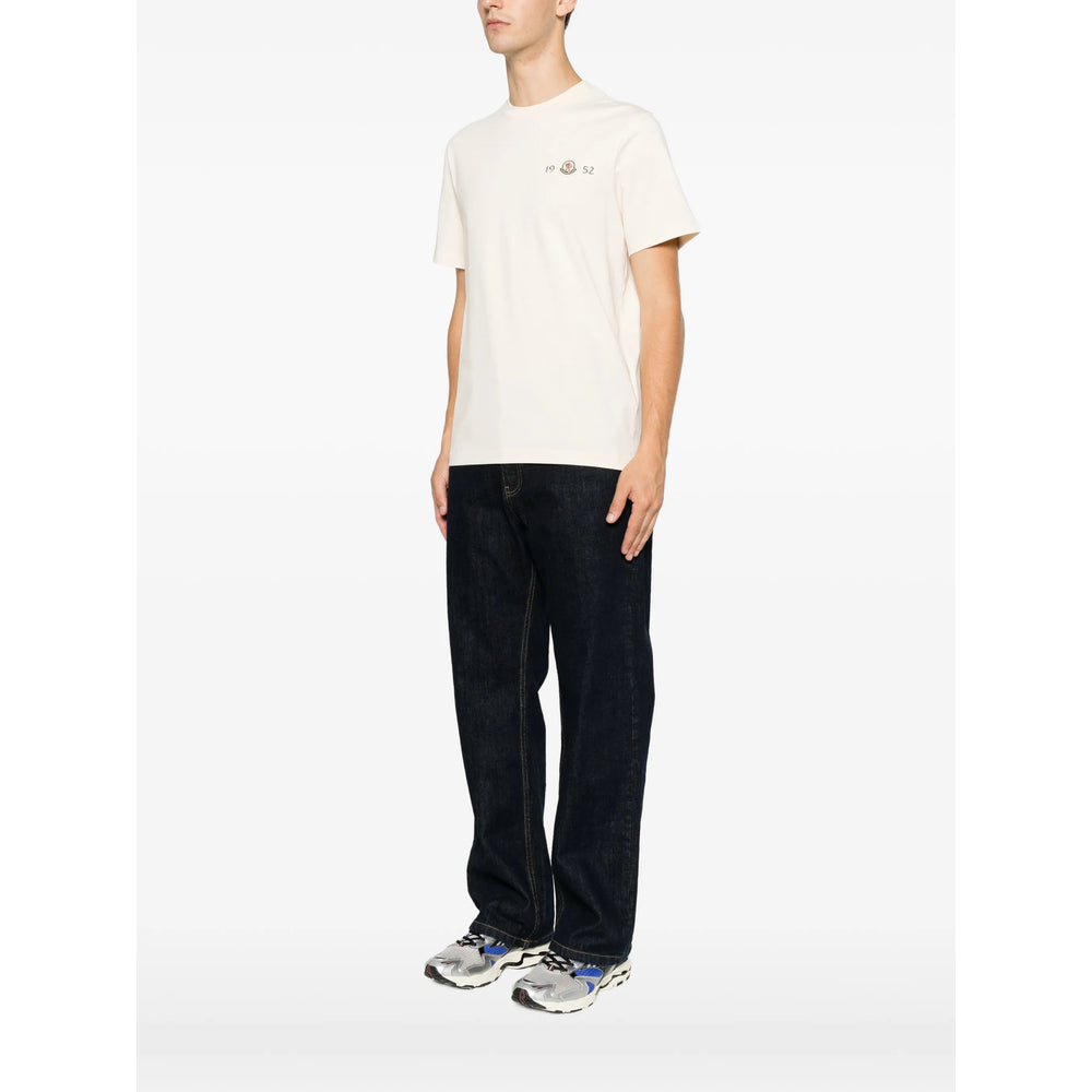 Moncler Neutrals T-Shirts & Vests - T-Shirts Men