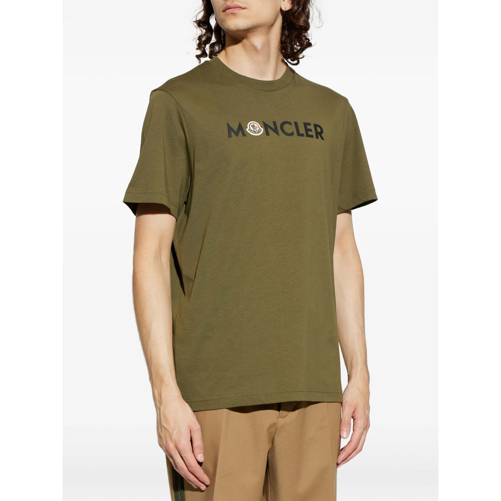 Moncler Green T-Shirts & Vests - T-Shirts Men