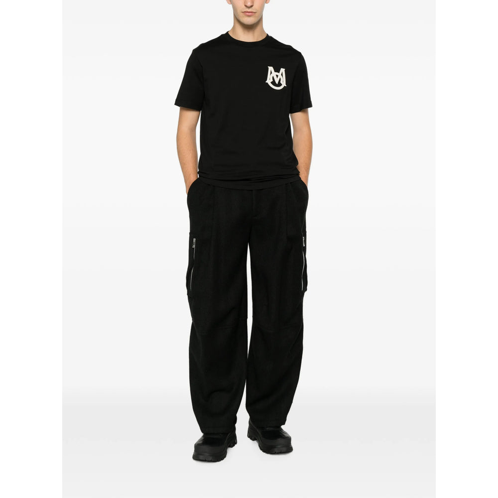 Moncler Black T-Shirts & Vests - T-Shirts Men