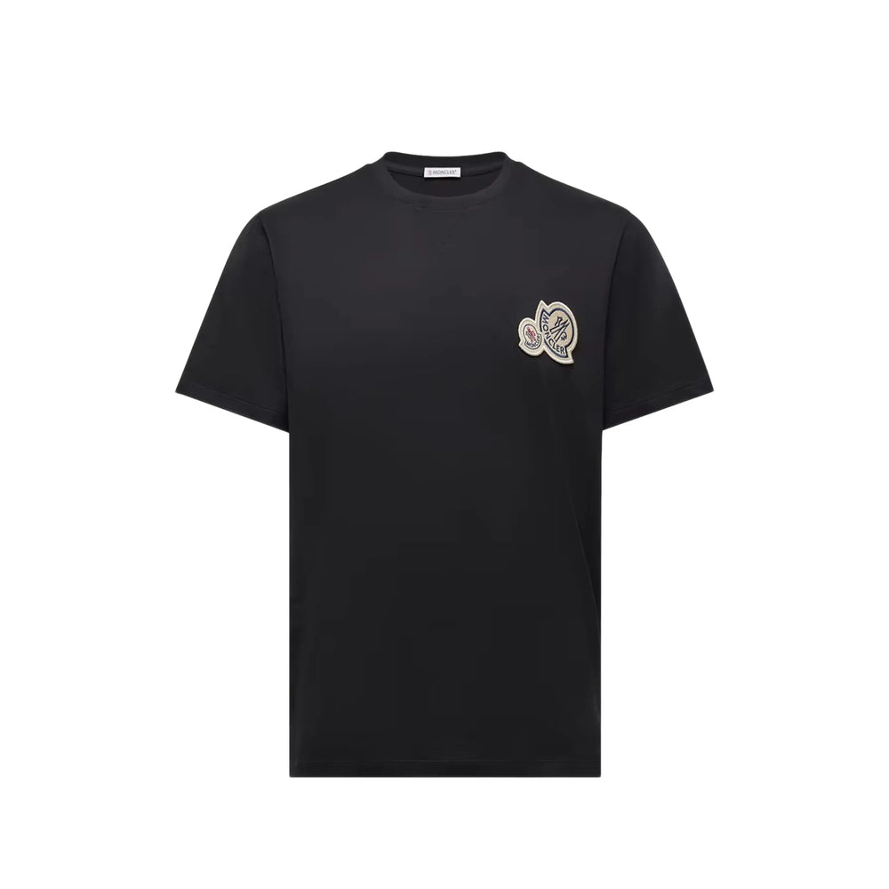 Moncler Black Polo Shirts Men