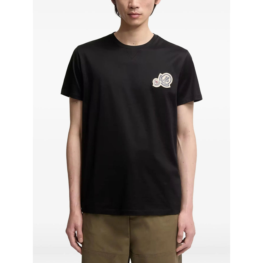 Moncler Black Polo Shirts Men