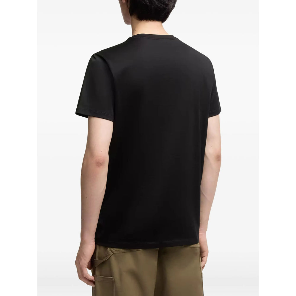 Moncler Black Polo Shirts Men