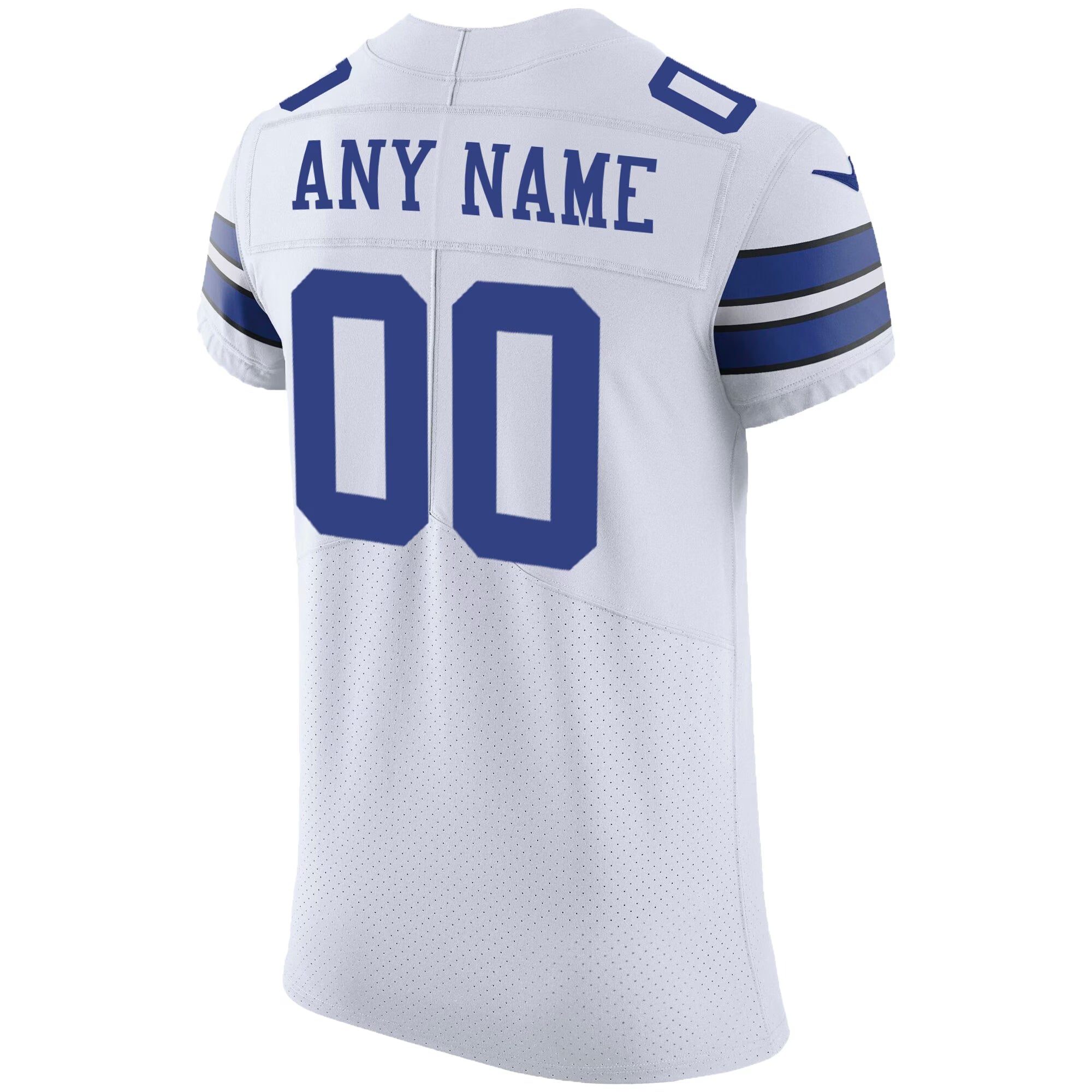 Dallas Cowboys White Vapor Untouchable Custom Elite Jersey