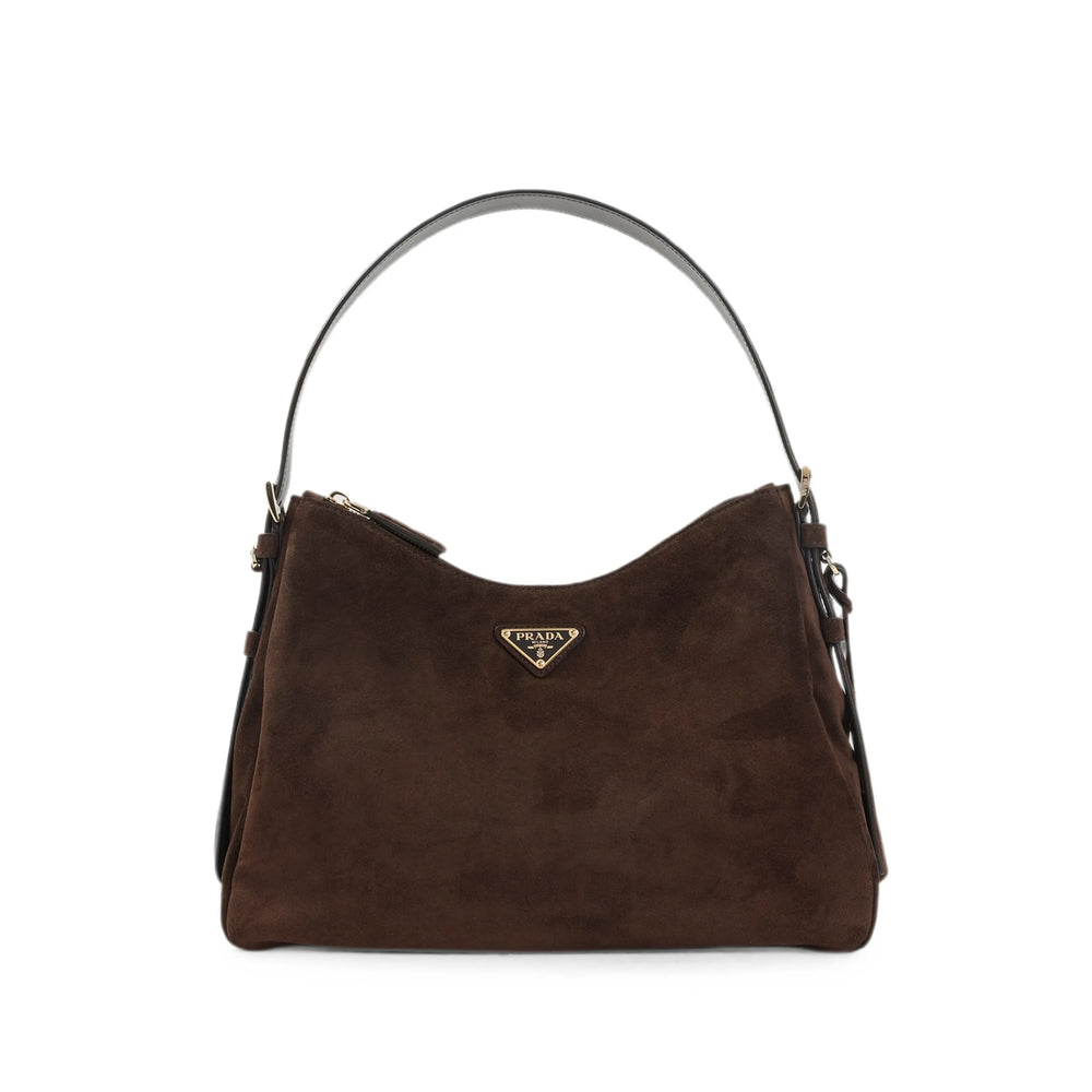 Prada Brown Shoulder Bags Women