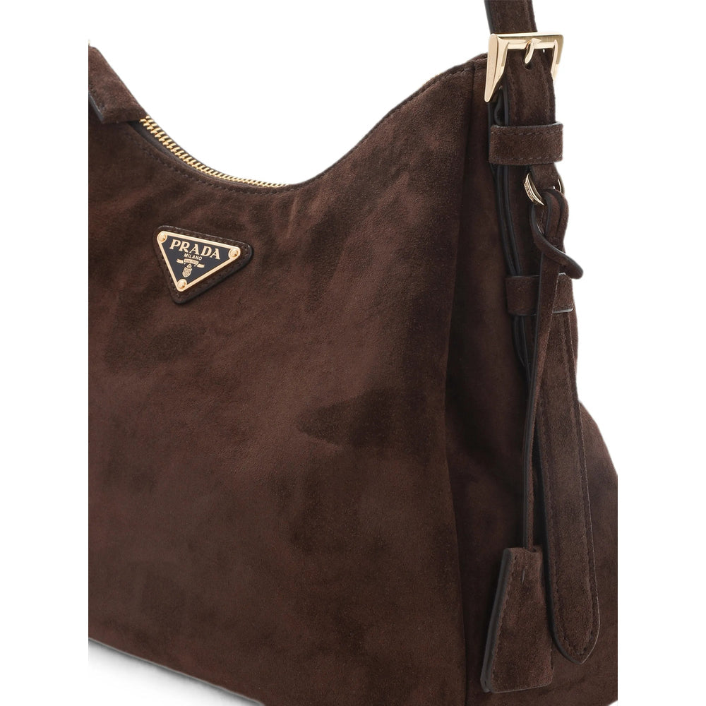 Prada Brown Shoulder Bags Women
