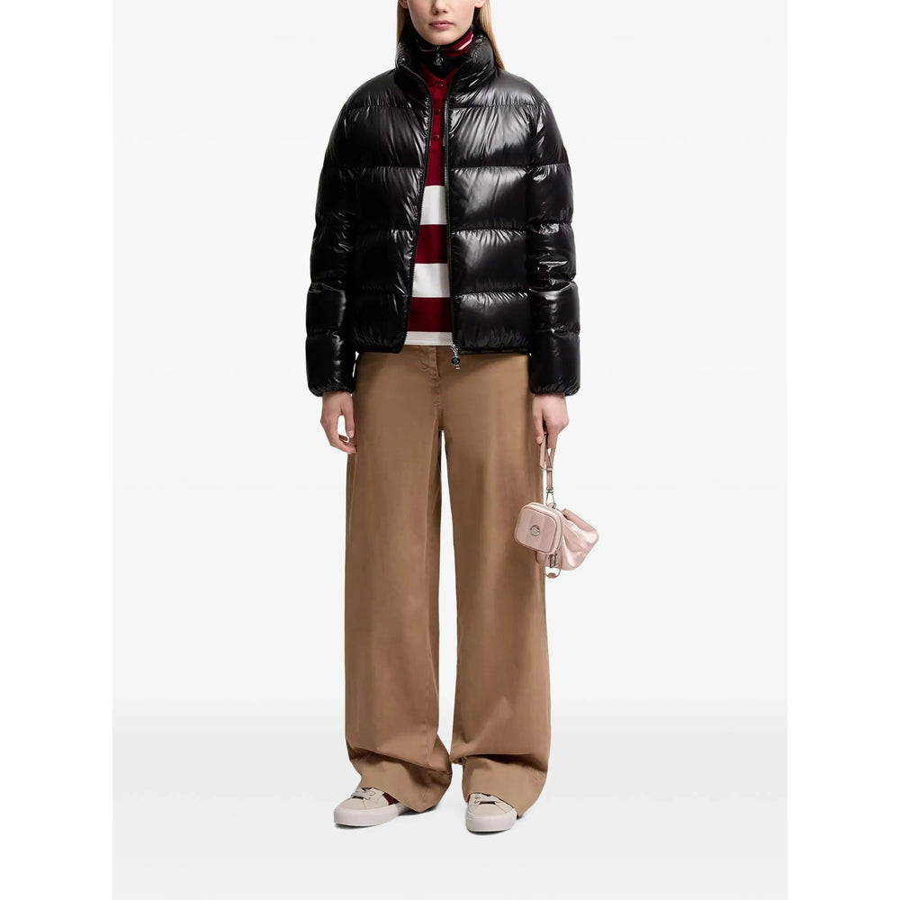 Moncler Black Jackets - Puffer Jackets Women