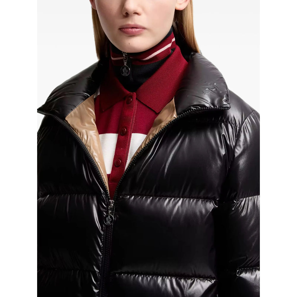 Moncler Black Jackets - Puffer Jackets Women
