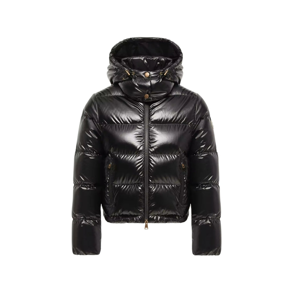 Moncler Black Jackets - Puffer Jackets Women