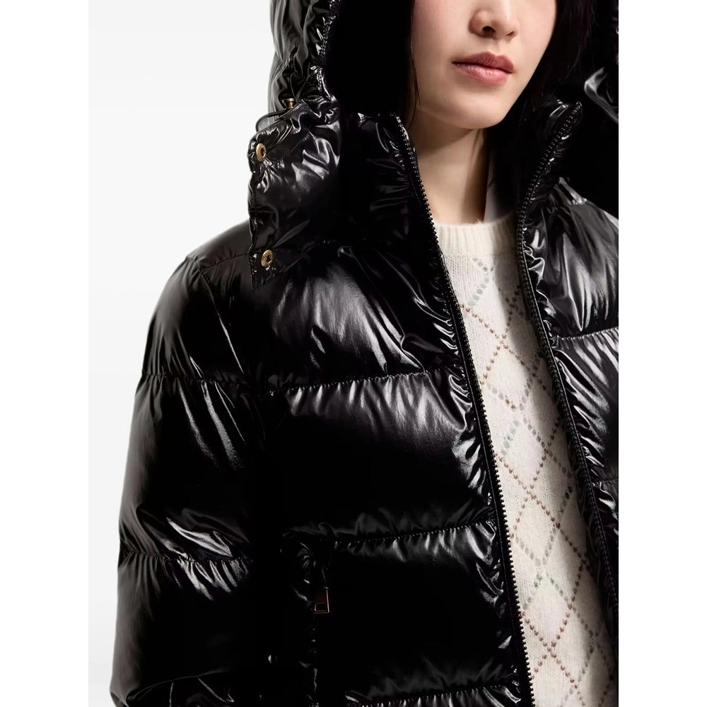 Moncler Black Jackets - Puffer Jackets Women