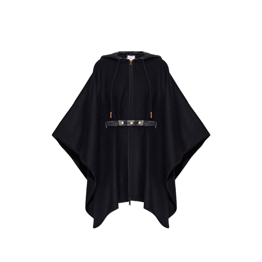 Moncler Blue Jackets - Capes & Ponchos Women