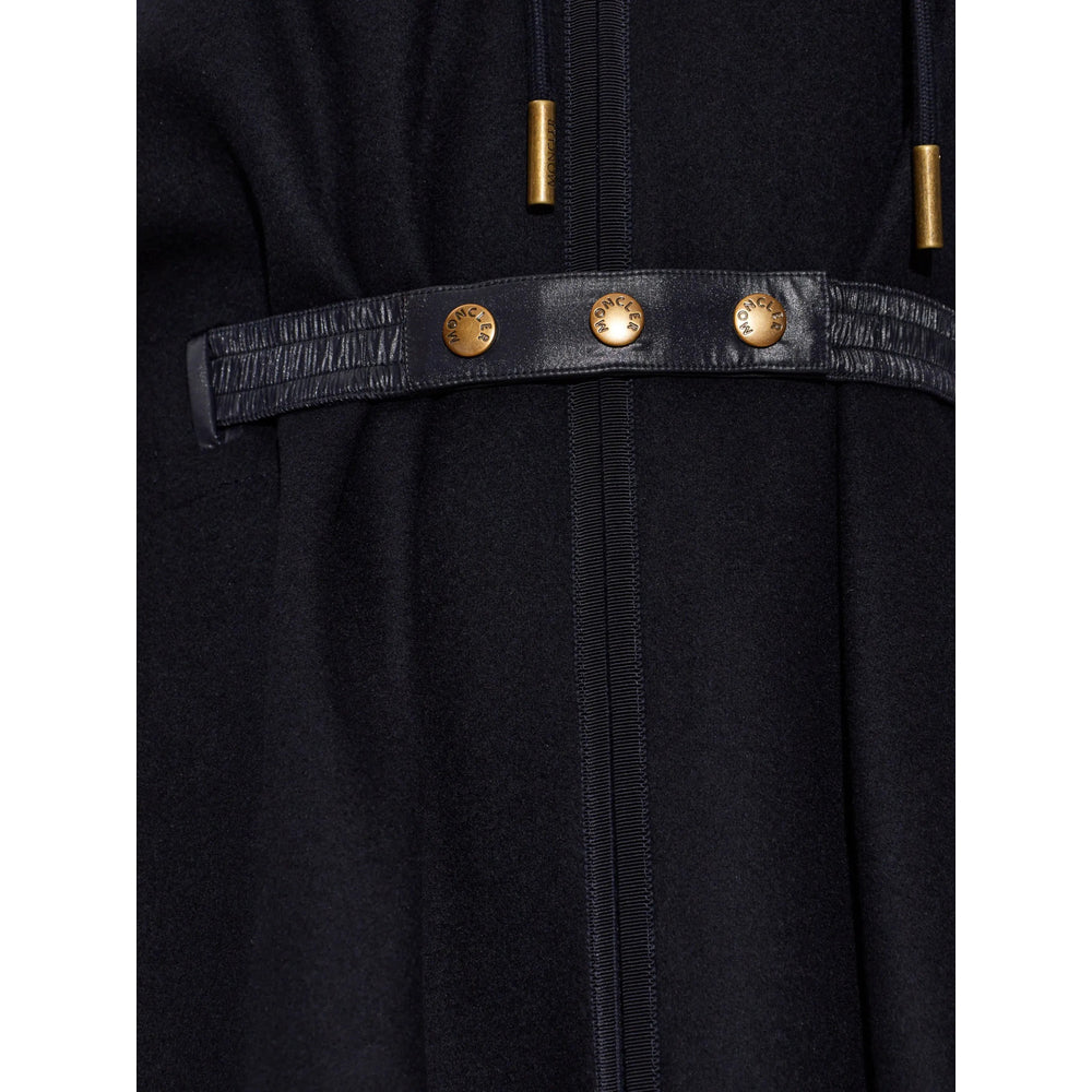 Moncler Blue Jackets - Capes & Ponchos Women
