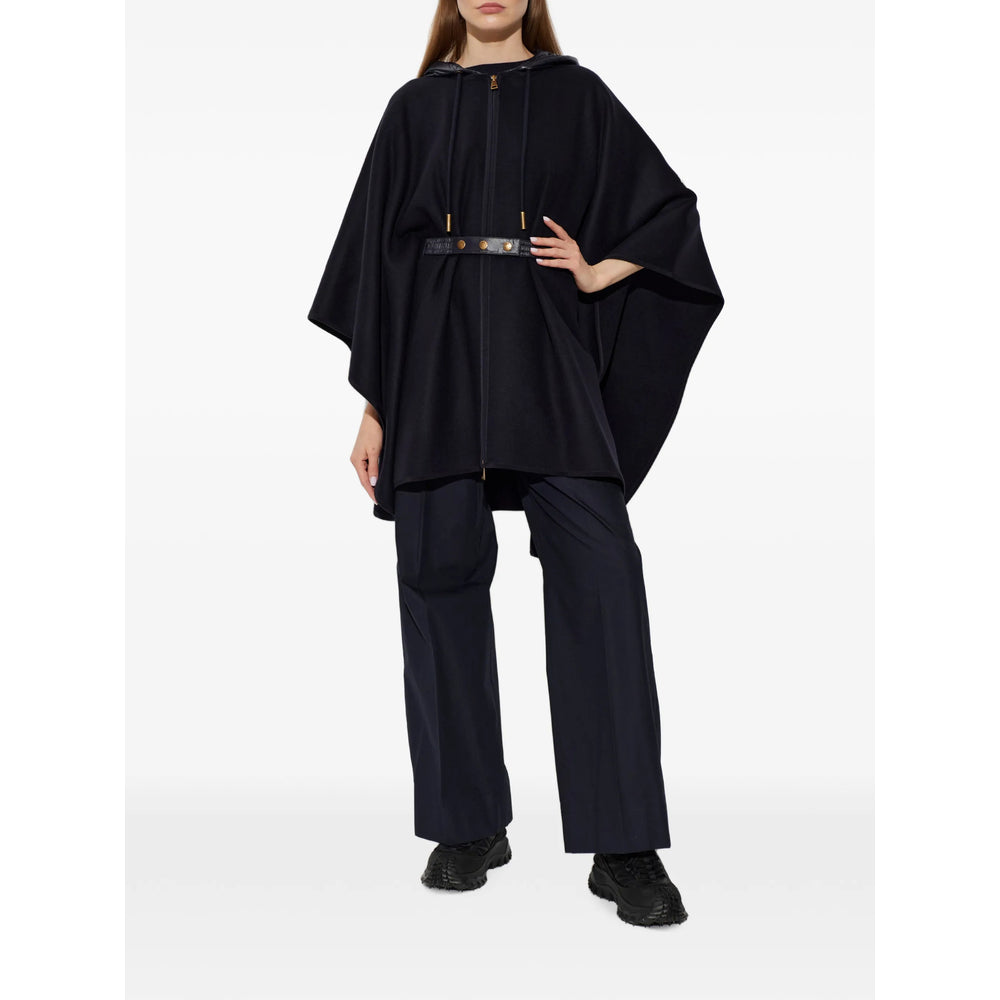 Moncler Blue Jackets - Capes & Ponchos Women