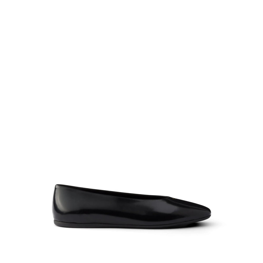 Prada Black Ballet Flats Women