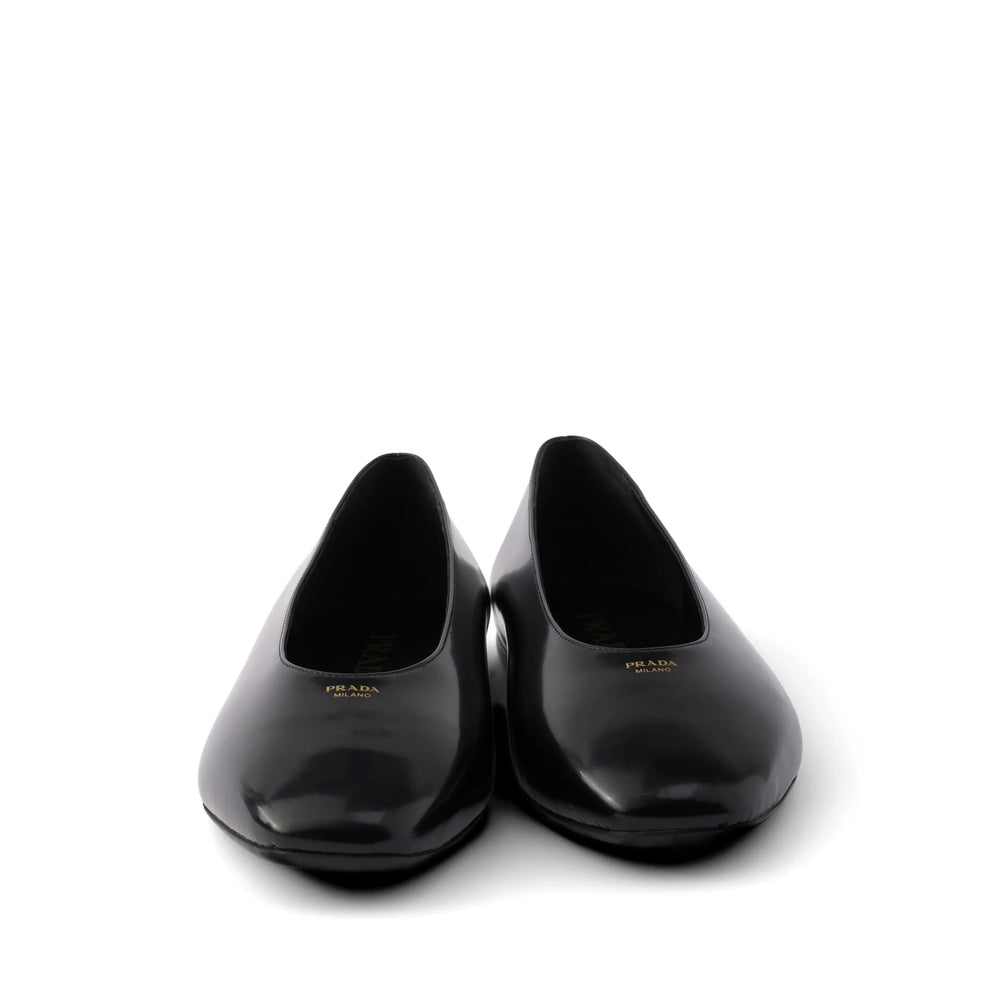 Prada Black Ballet Flats Women