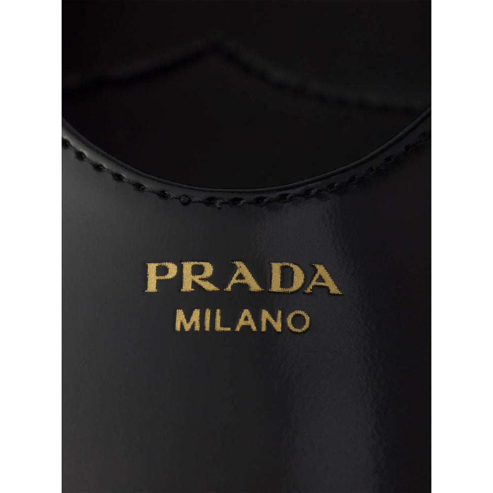 Prada Black Ballet Flats Women