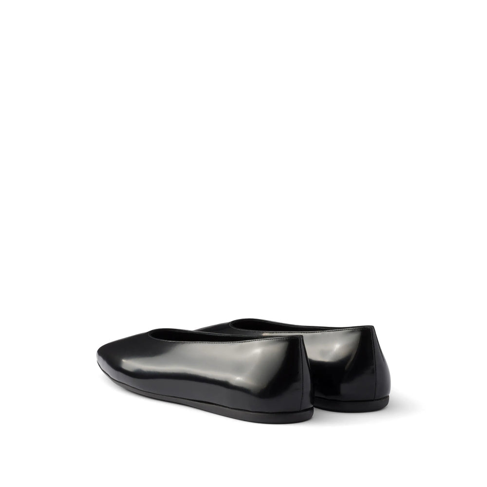 Prada Black Ballet Flats Women