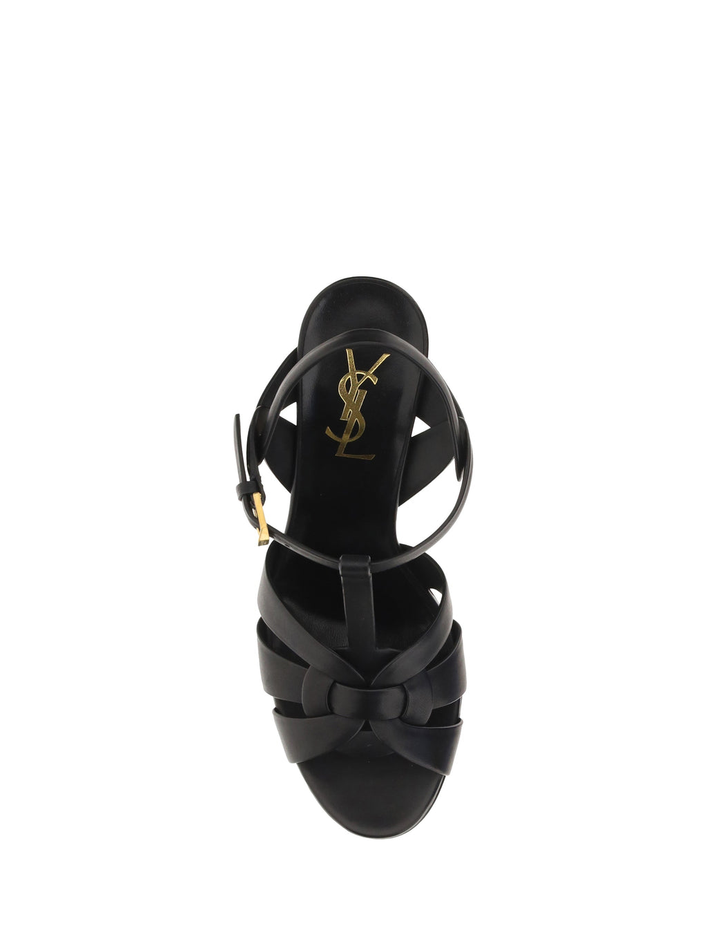 Saint Laurent Women Leather Platform Sandals