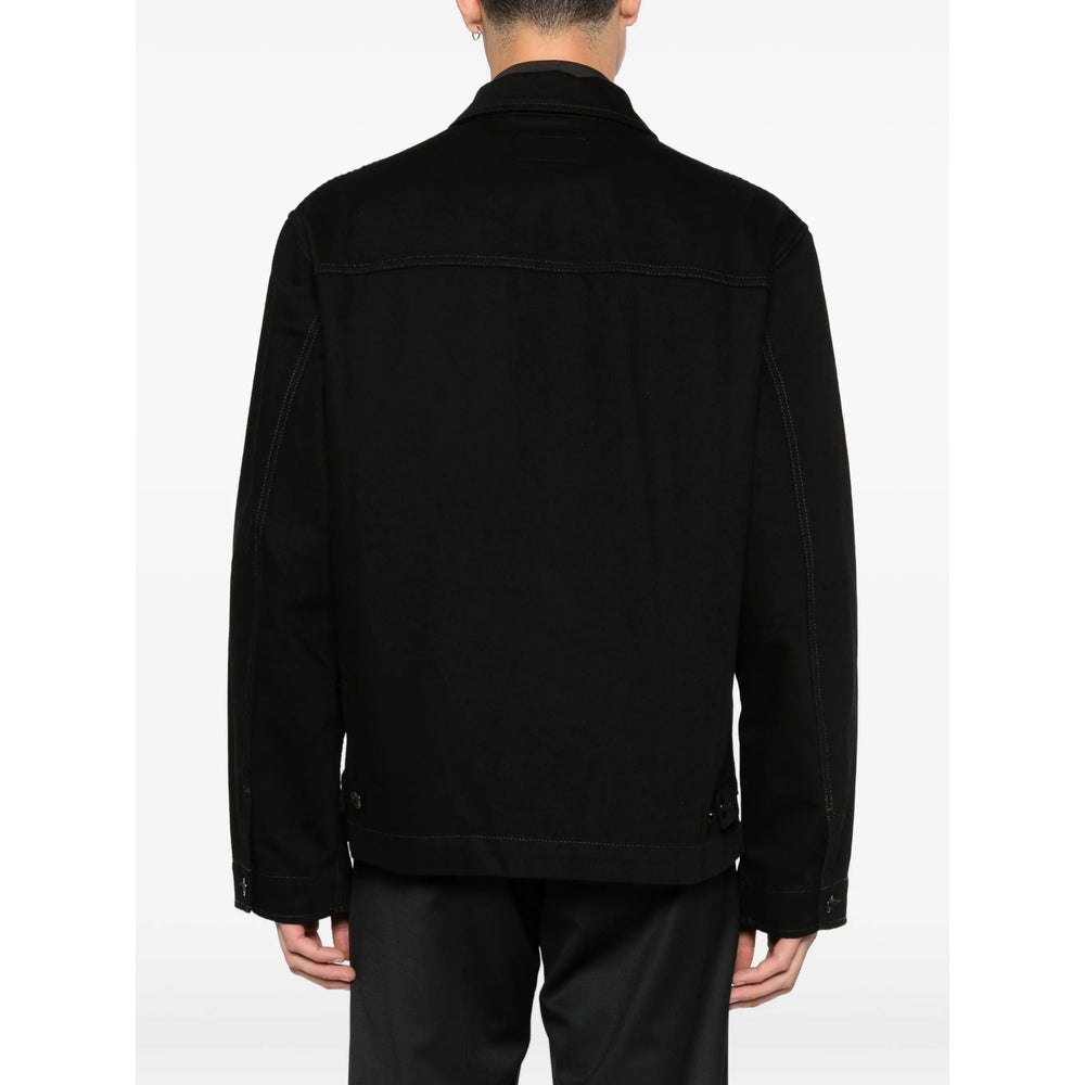 Lemaire Black Jackets - Shirt Jackets Men