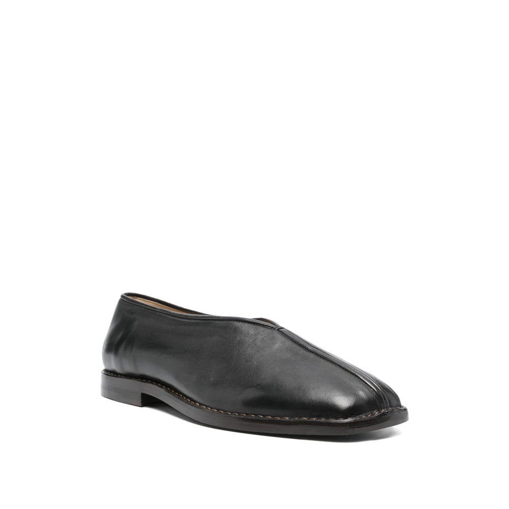 Lemaire Black Loafers Men