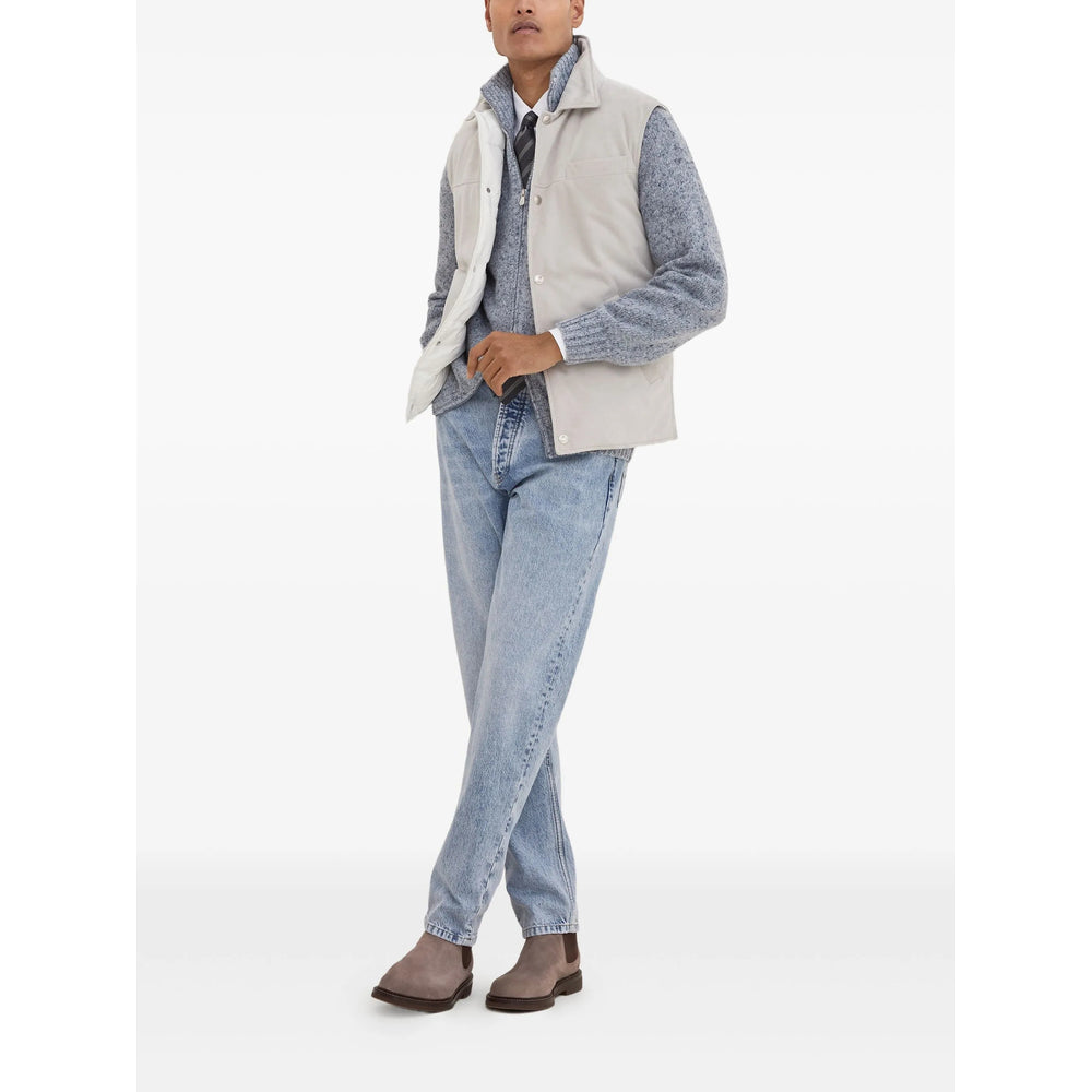 Brunello Cucinelli Blue Denim - Regular & Straight-Leg Jeans Men