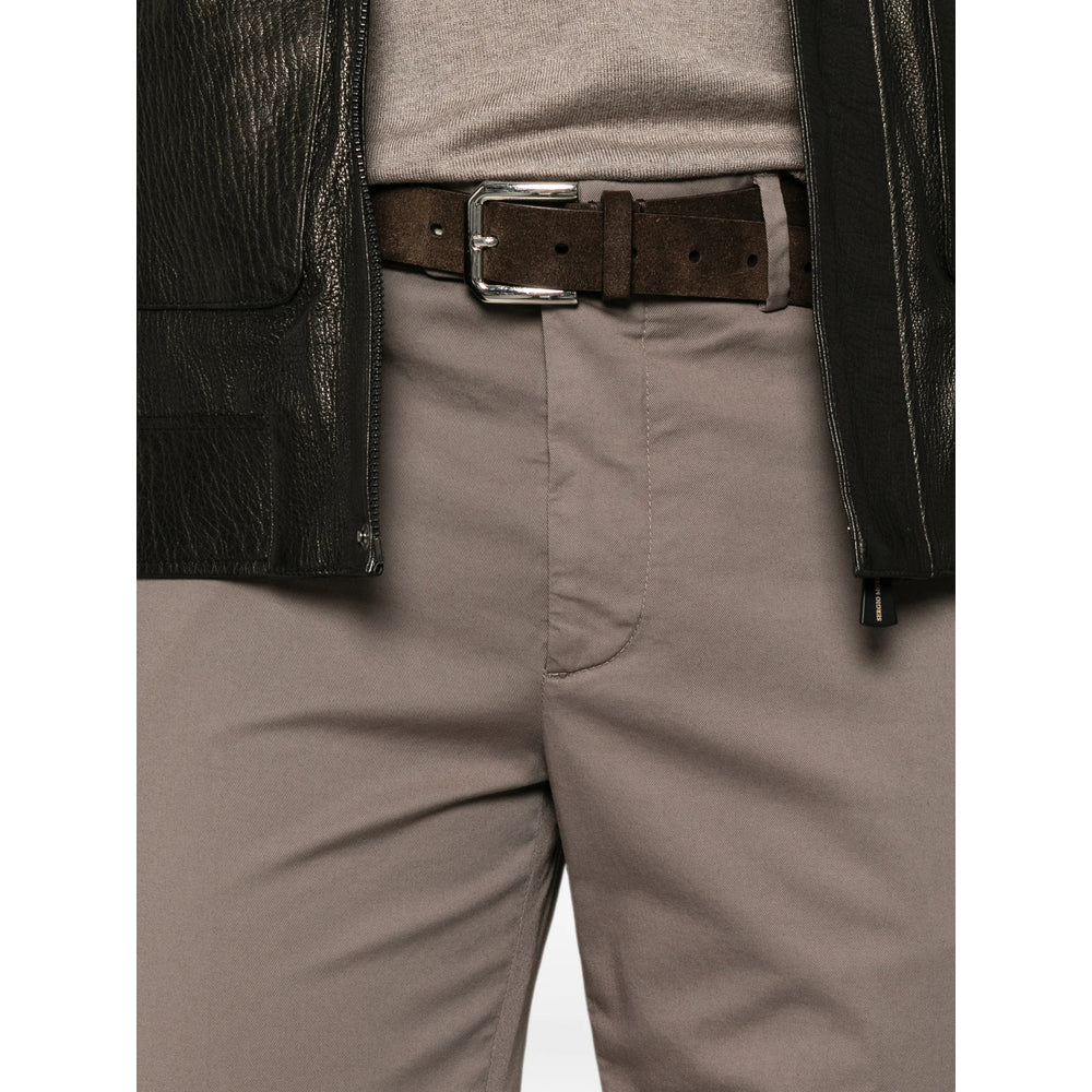 Brunello Cucinelli Grey Trousers - Chinos Men