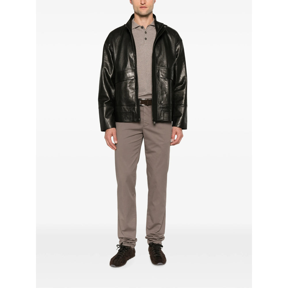Brunello Cucinelli Grey Trousers - Chinos Men