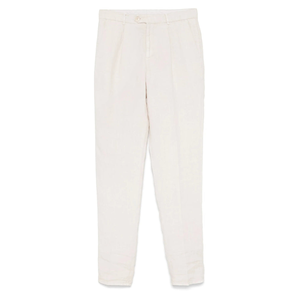 Brunello Cucinelli Neutrals Trousers - Tapered Trousers Men