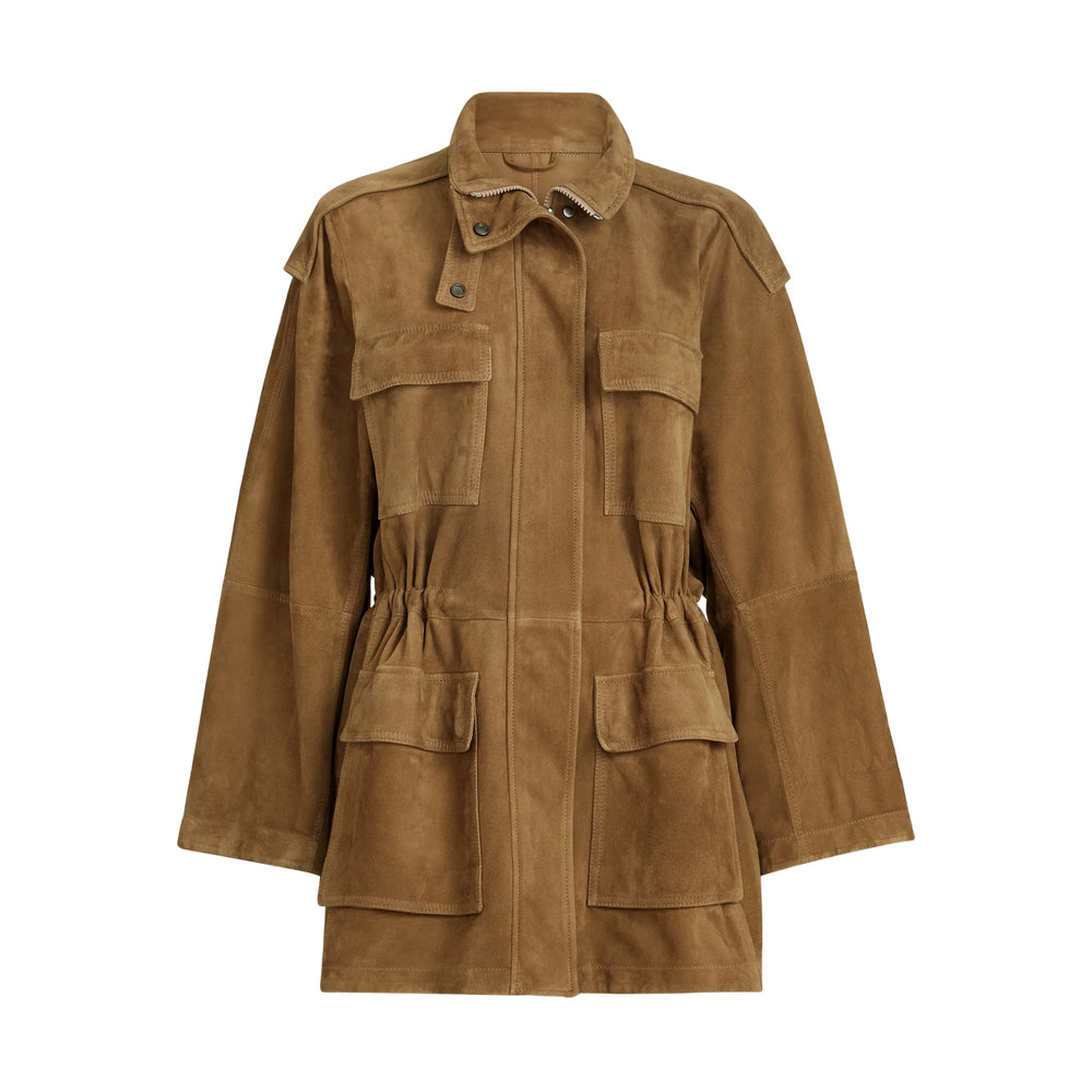 Brunello Cucinelli Brown Jackets - Military Jackets Women