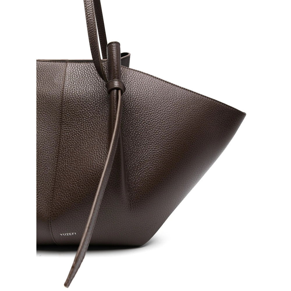 Yuzefi Brown Tote Bags Women