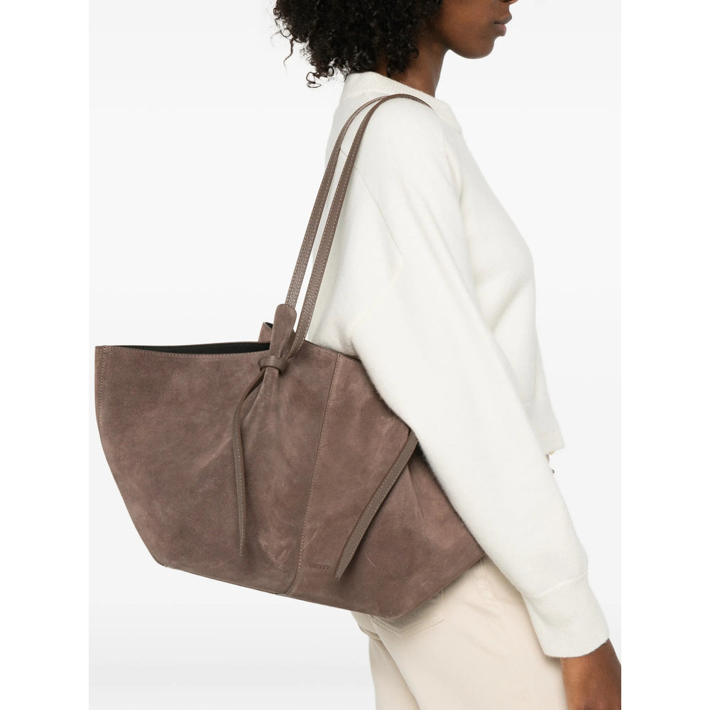 Yuzefi Brown Tote Bags Women