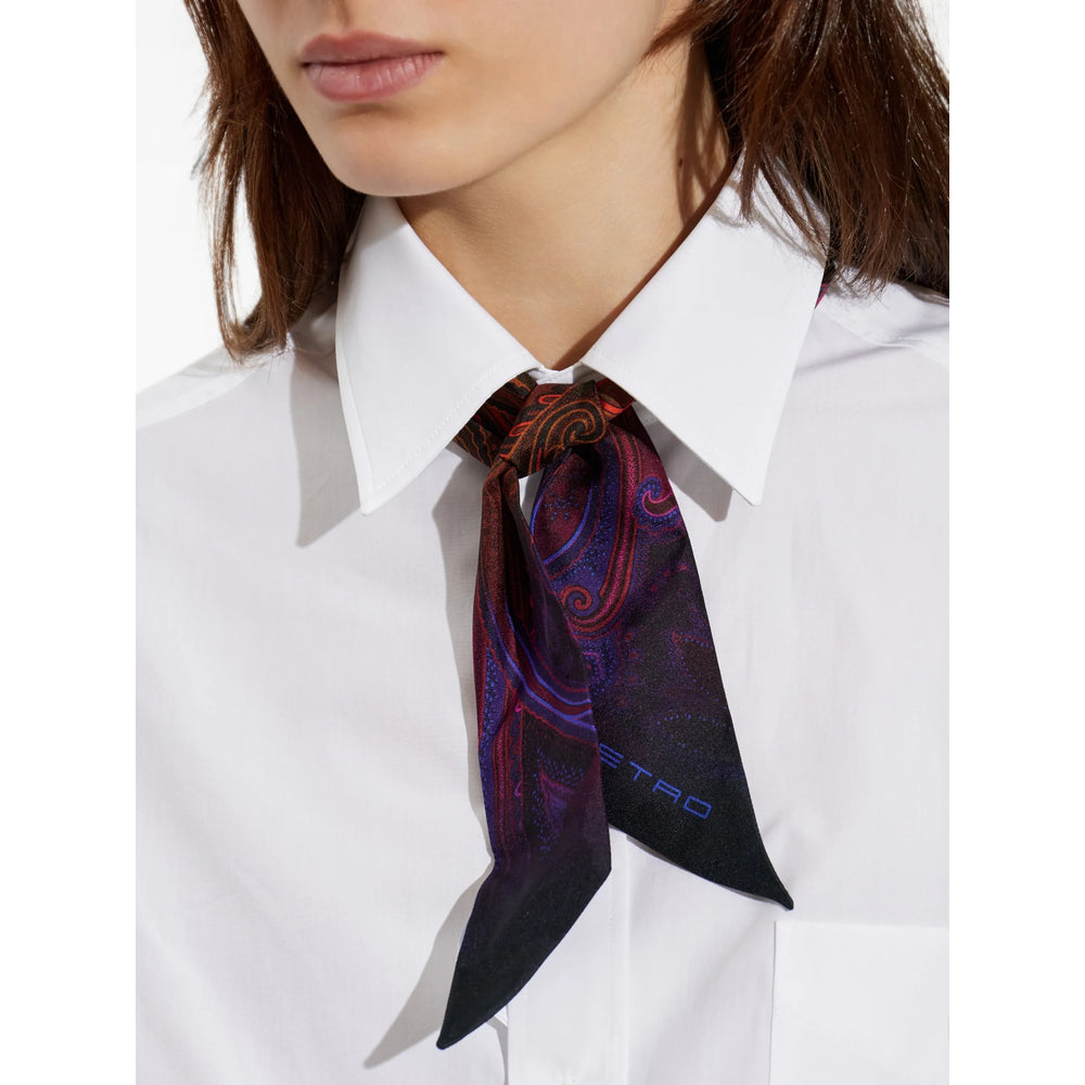 Etro Green Scarves Women