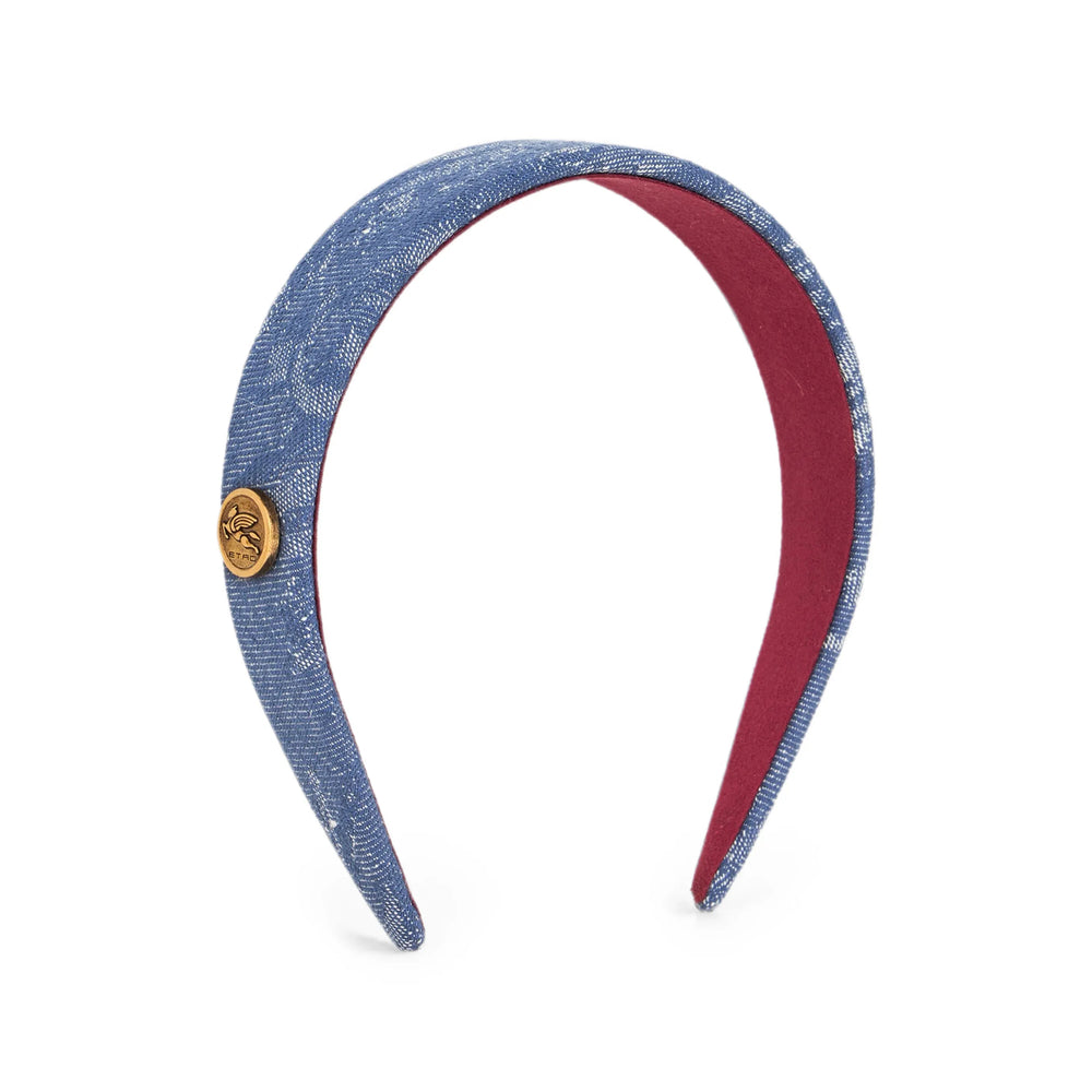 Etro Blue Hair Accessories Women