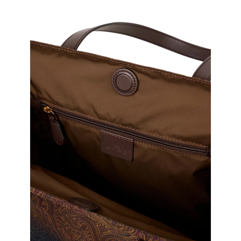 Etro Brown Tote Bags Women