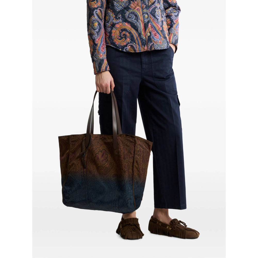 Etro Brown Tote Bags Women