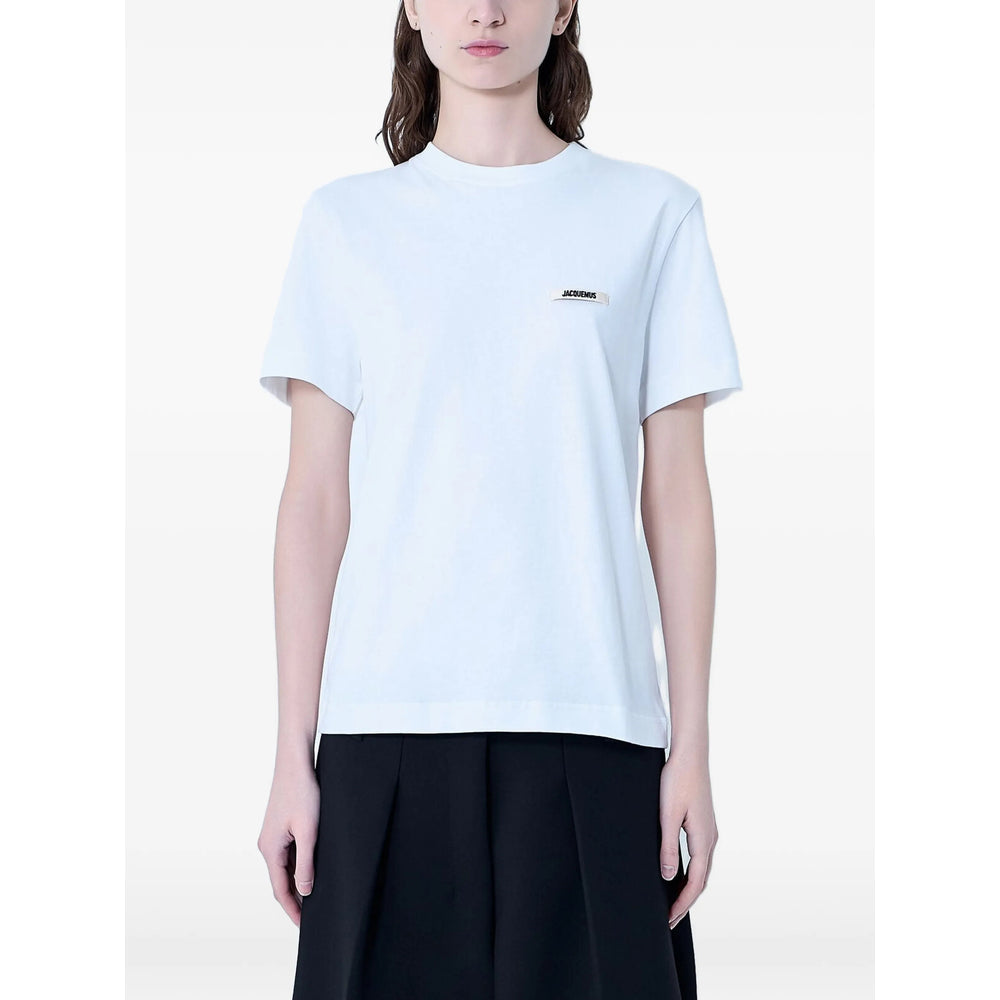 Jacquemus White Tops - T-Shirts & Jerseys Women