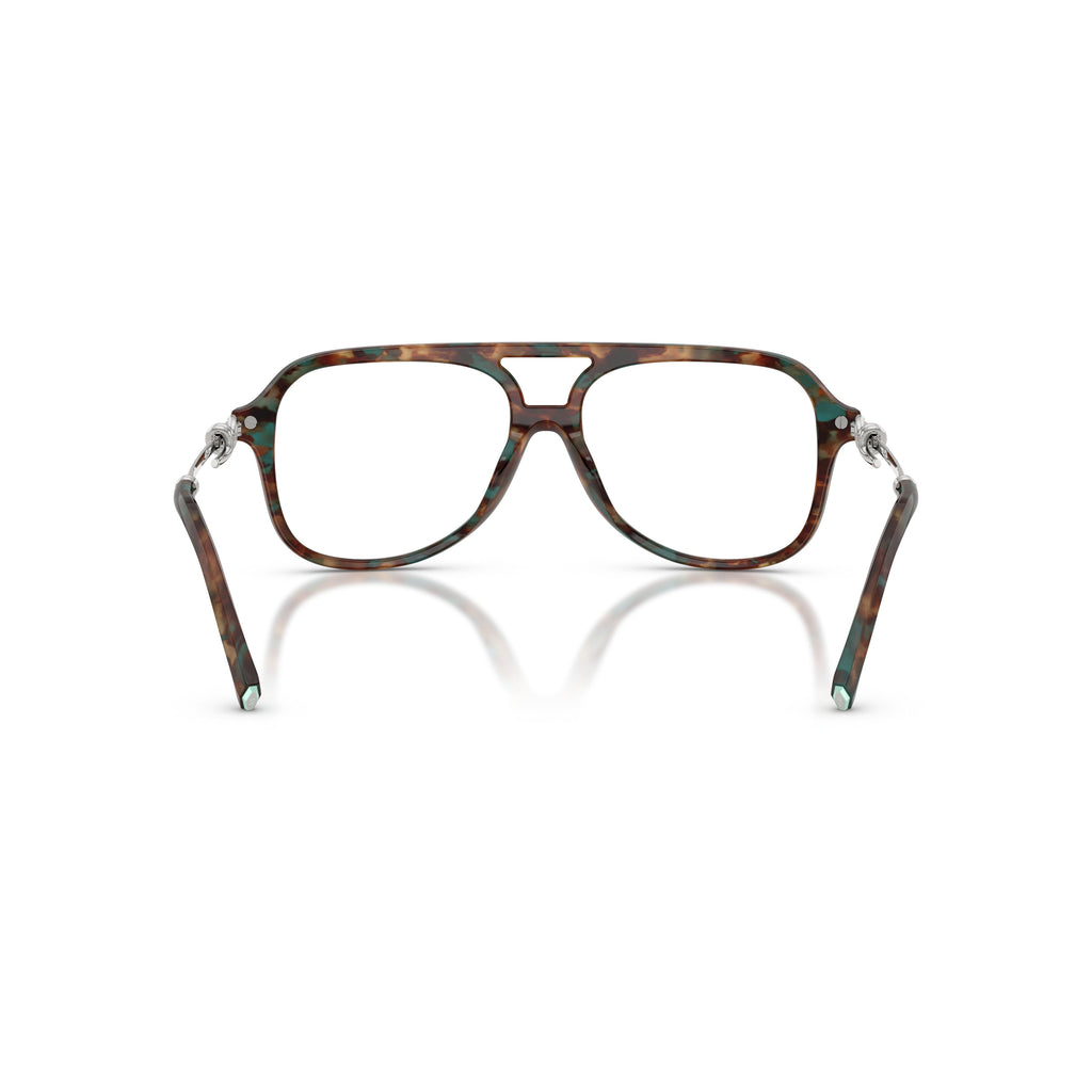 0Tf2283 Aviator-Style Eyeglasses with Tortoiseshell Acetate