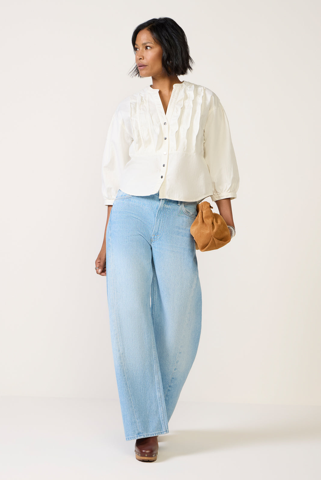 Women's Amelia Ruffle Shirt