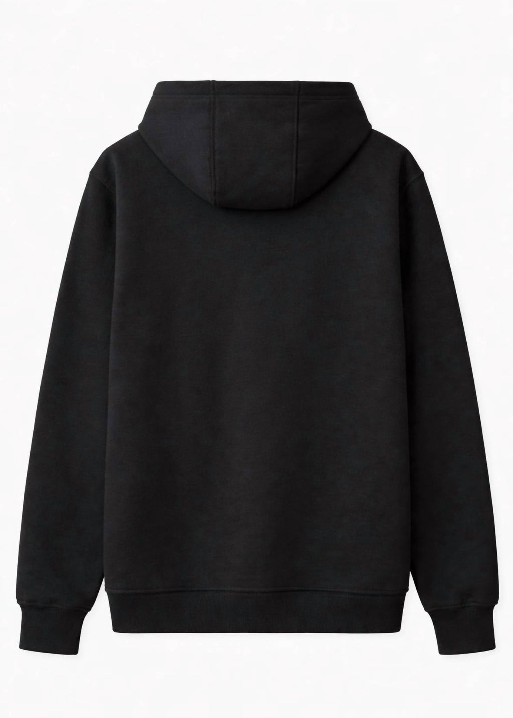 Medusa Cotton Hoodie In Black