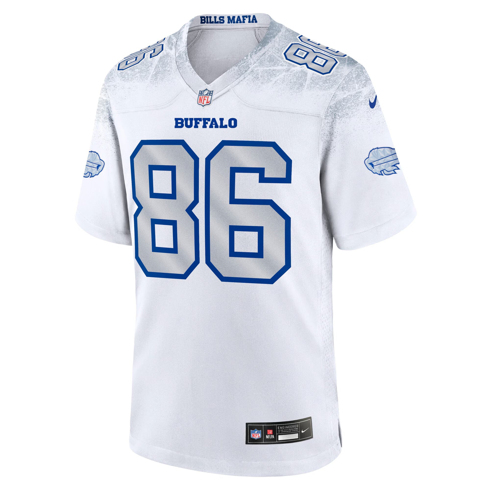 Buffalo Bills Dalton Kincaid White 2025 Rivalries Collection Game Jersey