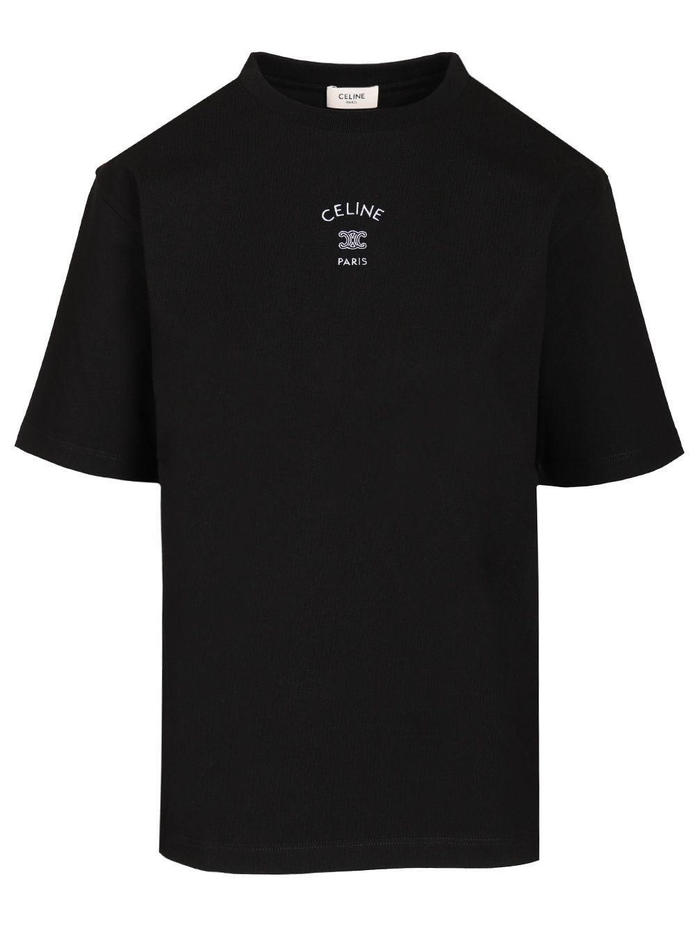 Celine Women Cotton Jersey T-Shirt