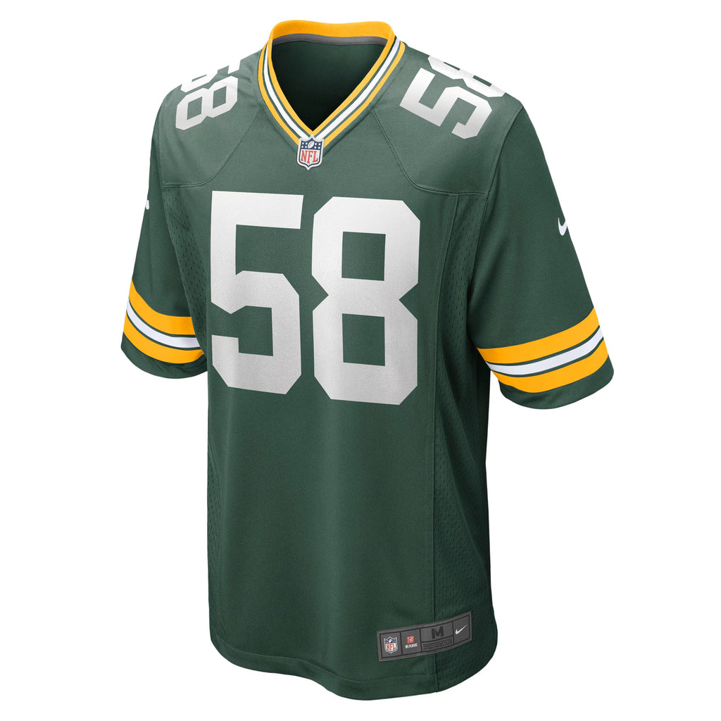 Green Bay Packers Isaiah McDuffie Green Game Jersey