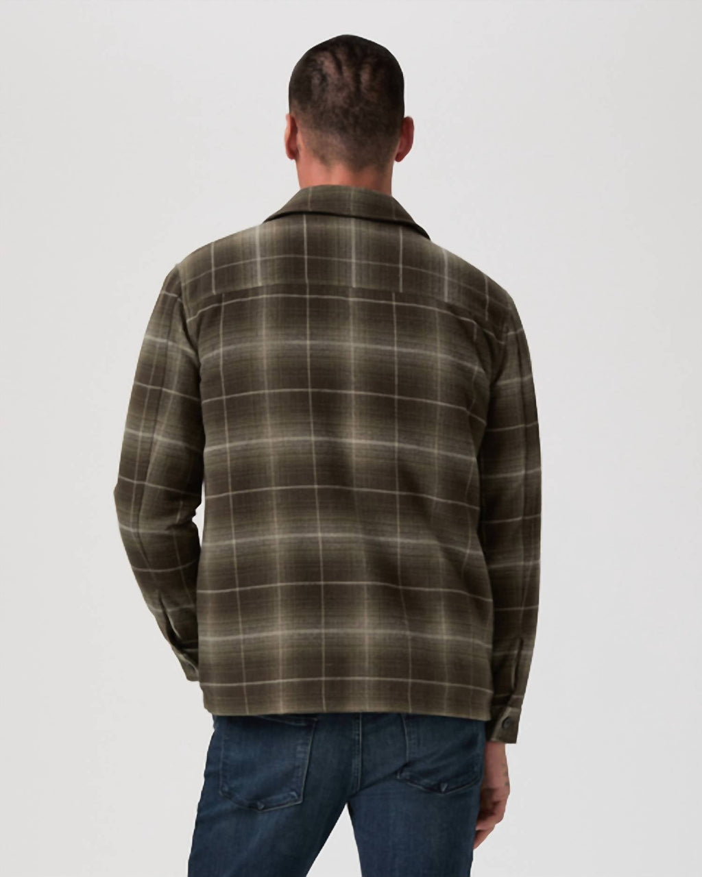 Telford Jacket In Marsh Green Plaid