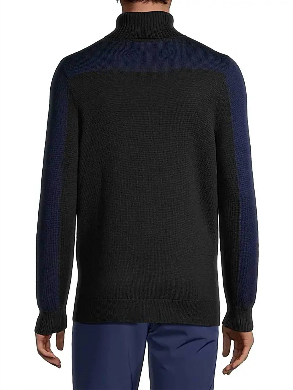 3D Ski Turtleneck Sweater In Navy