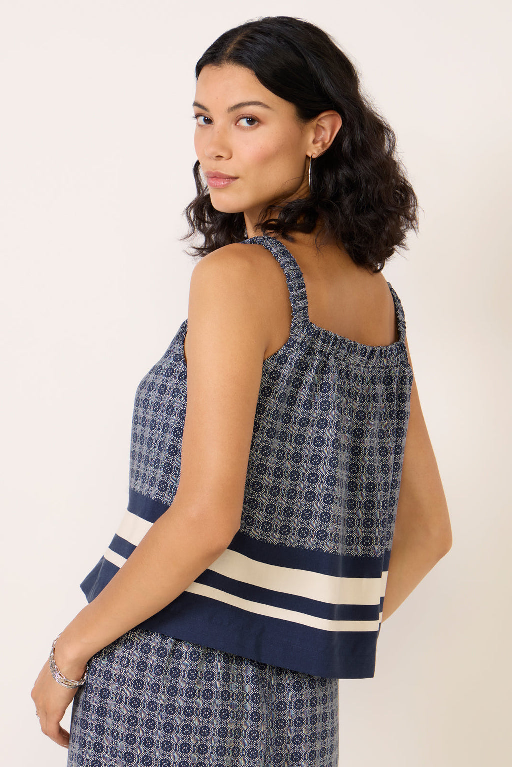 Women's Bria Tile Print Cami Top
