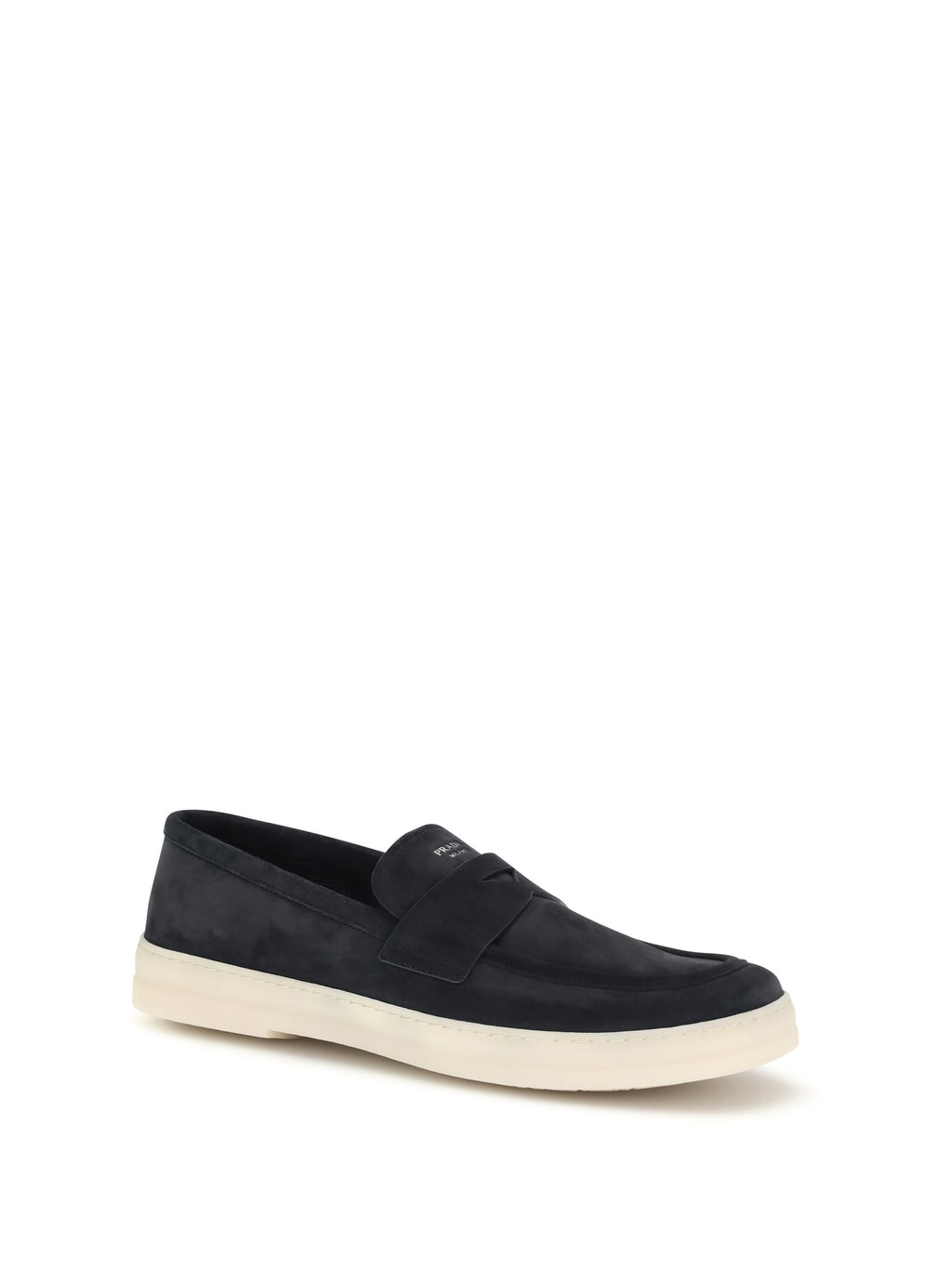 Prada Men Suede Loafers
