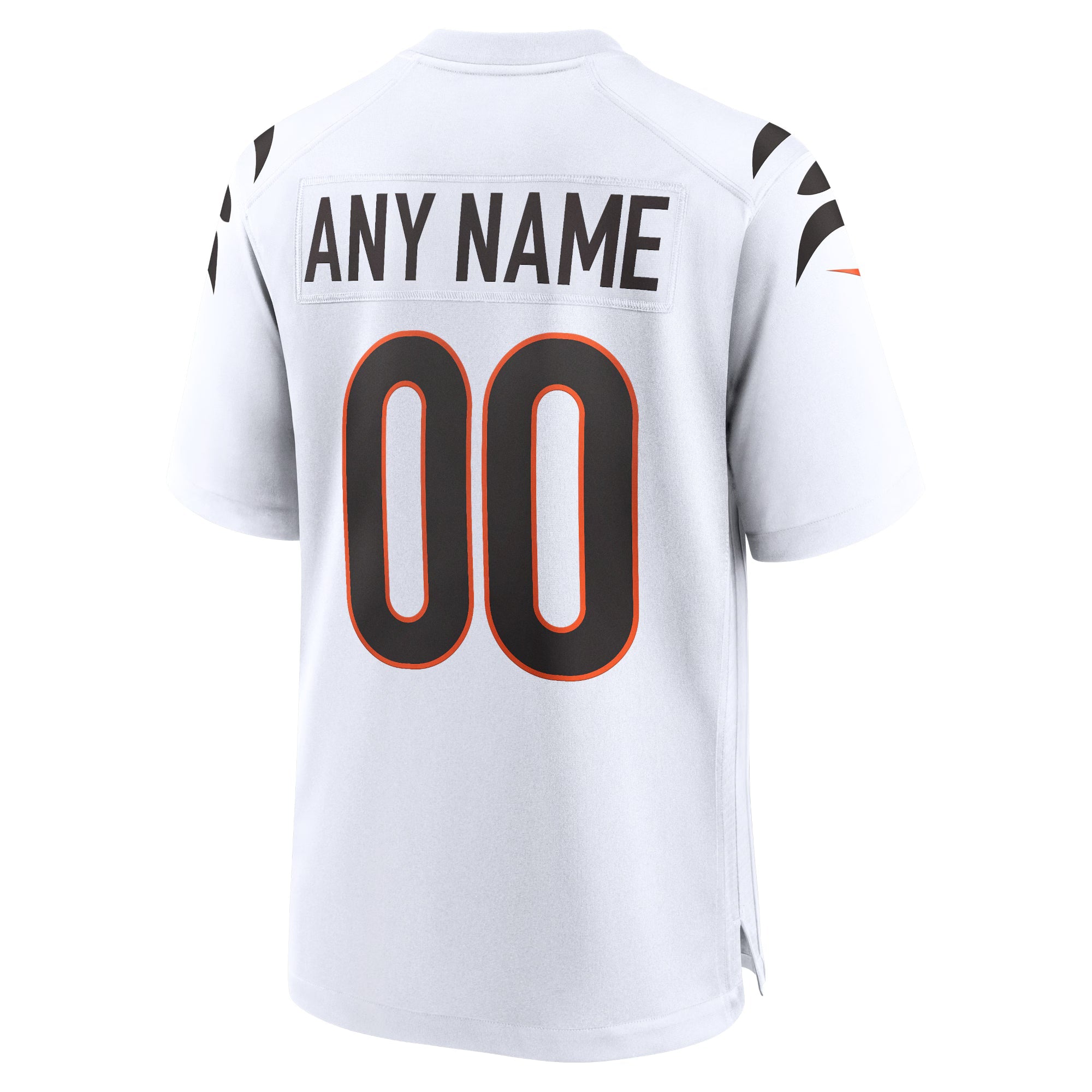 Cincinnati Bengals White Game Custom Jersey