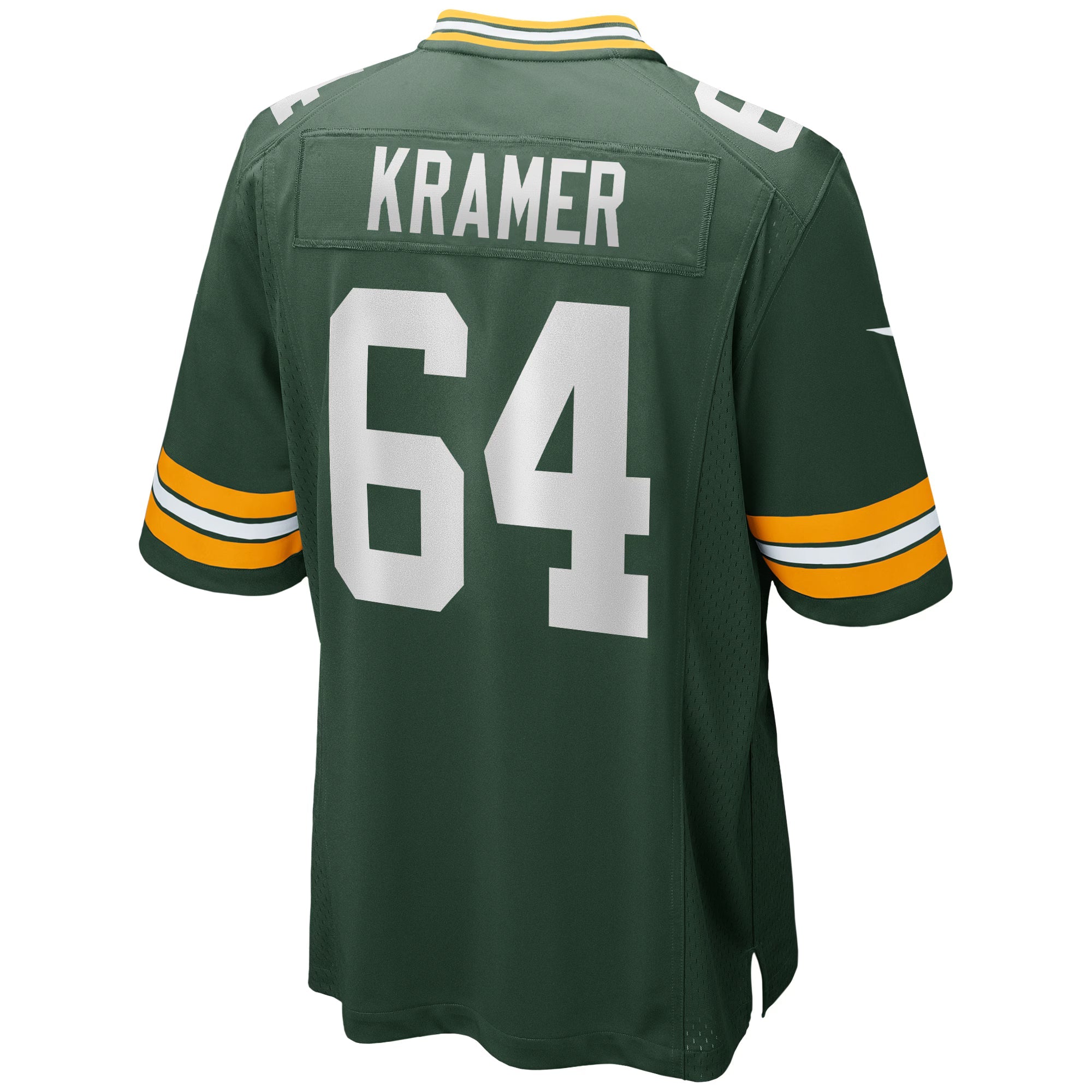 Green Bay Packers Jerry Kramer Green Game Retired Player Jersey