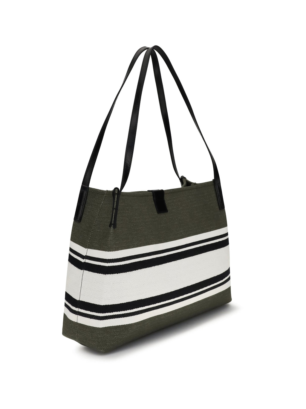 Balmain Women Medium Canvas And Leather Release Tote