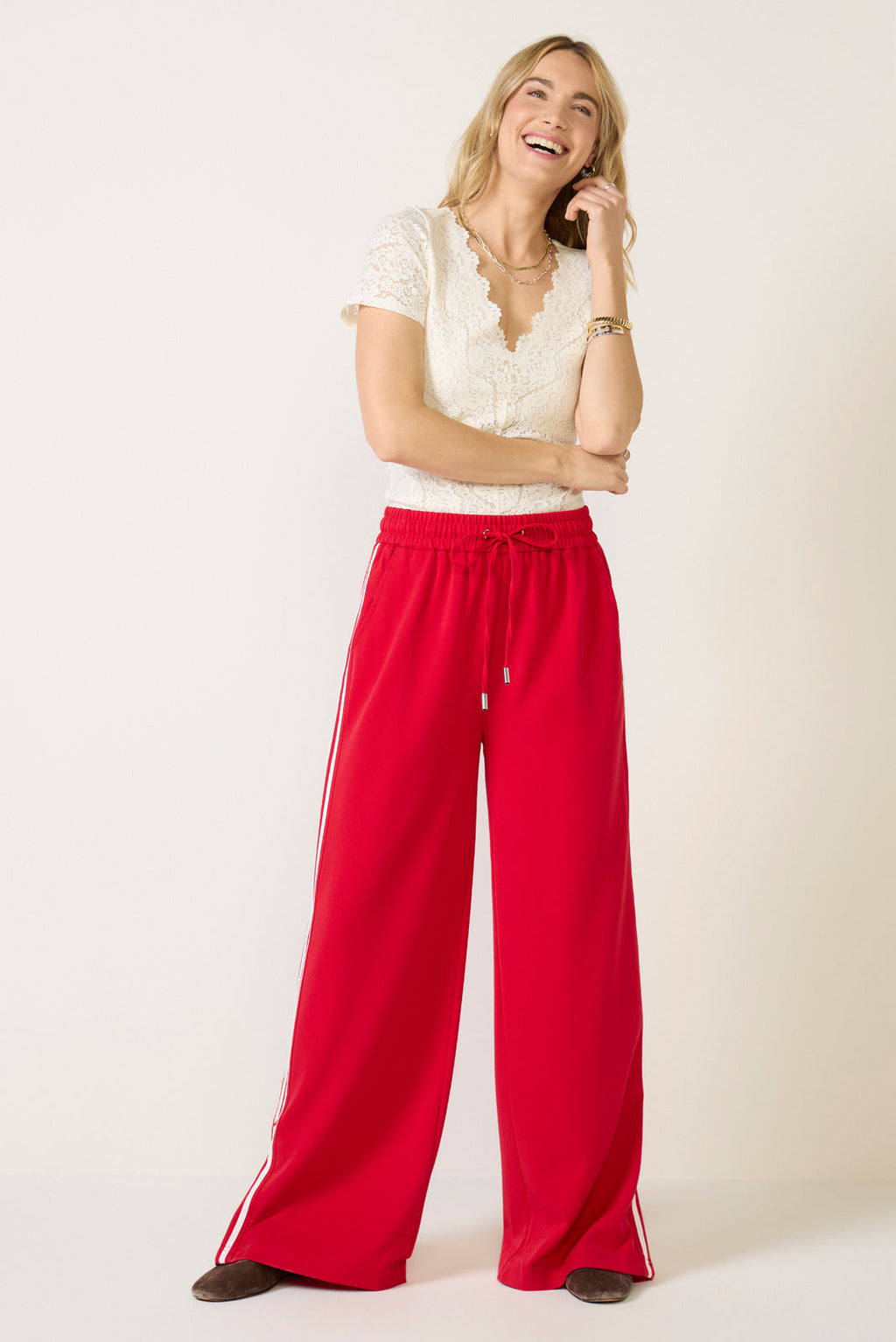 Women's Audrey Short Sleeve Lace Top