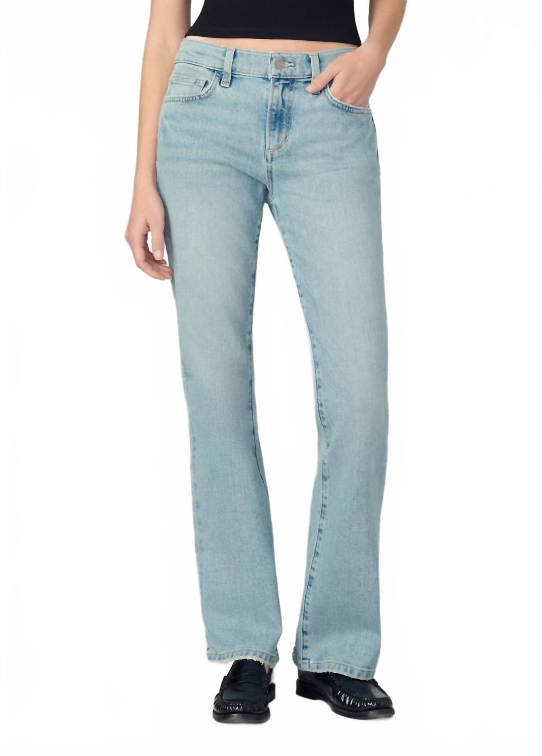 Provocateur Mid Rise Petite Bootcut Jeans In Illustrious